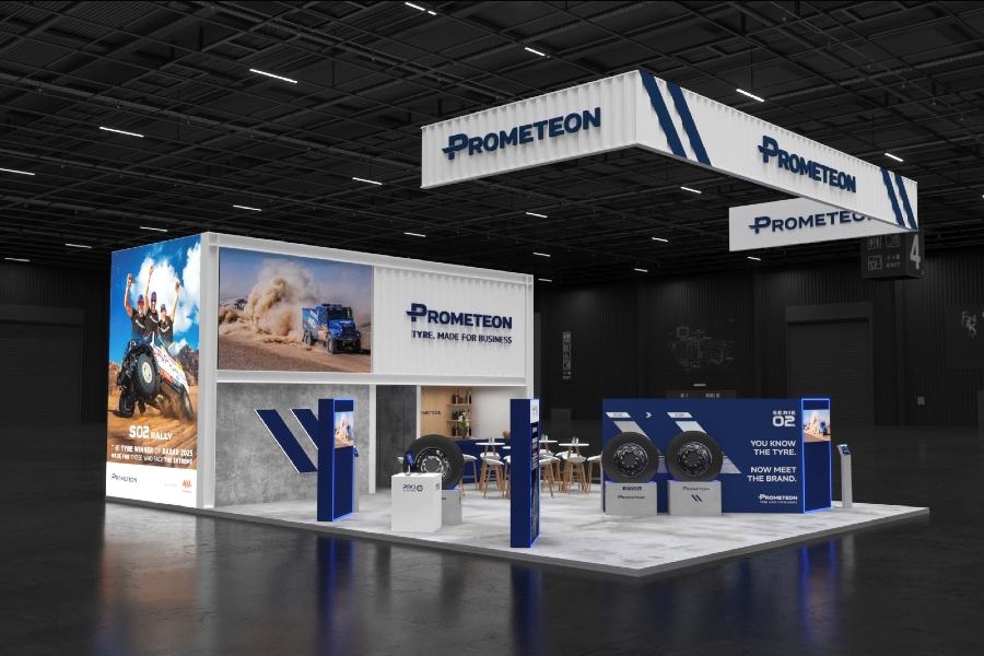 prometeon-kehrt-auf-die-transport-logistic-zurueck — Prometeon_Transport Logistic_stand_2025.jpg